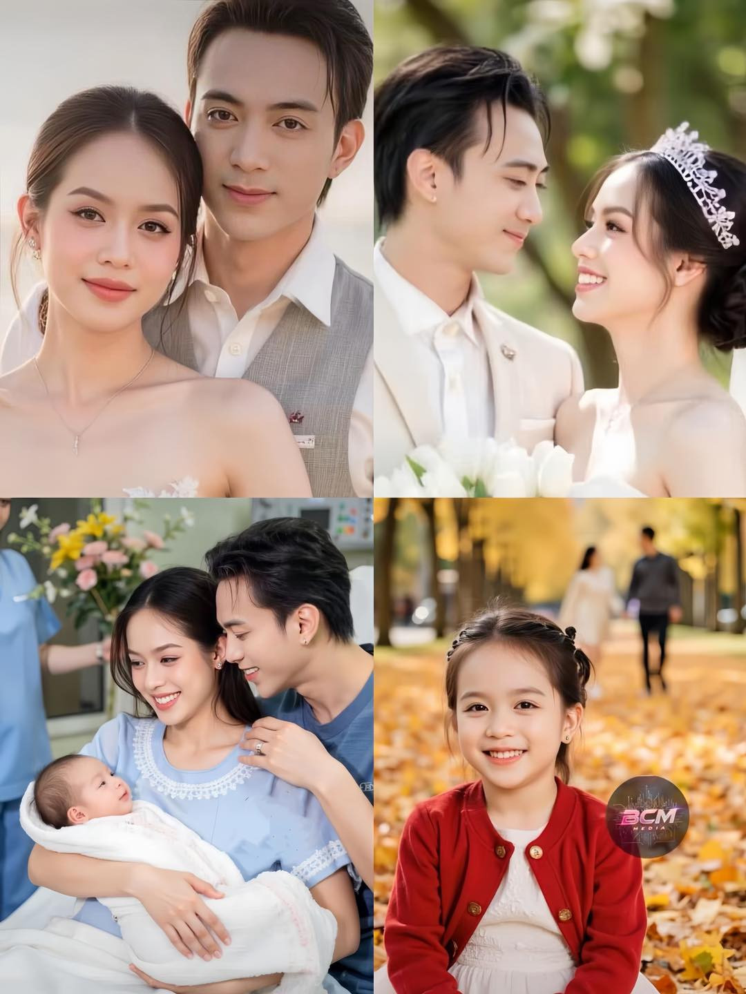 Soobin, Thanh Thủy được tìm kiếm trên mạng xã hội vì hình ảnh, video AI ghép ảnh kết hôn, sinh con.