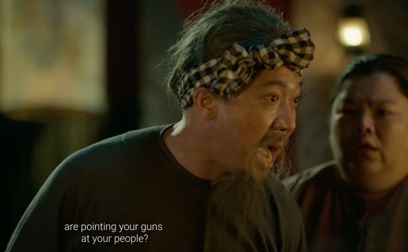 Tạo hình bác Ba Phi của Trấn Thành bị chê. Tạo hình bác Ba Phi của Trấn Thành bị chê.