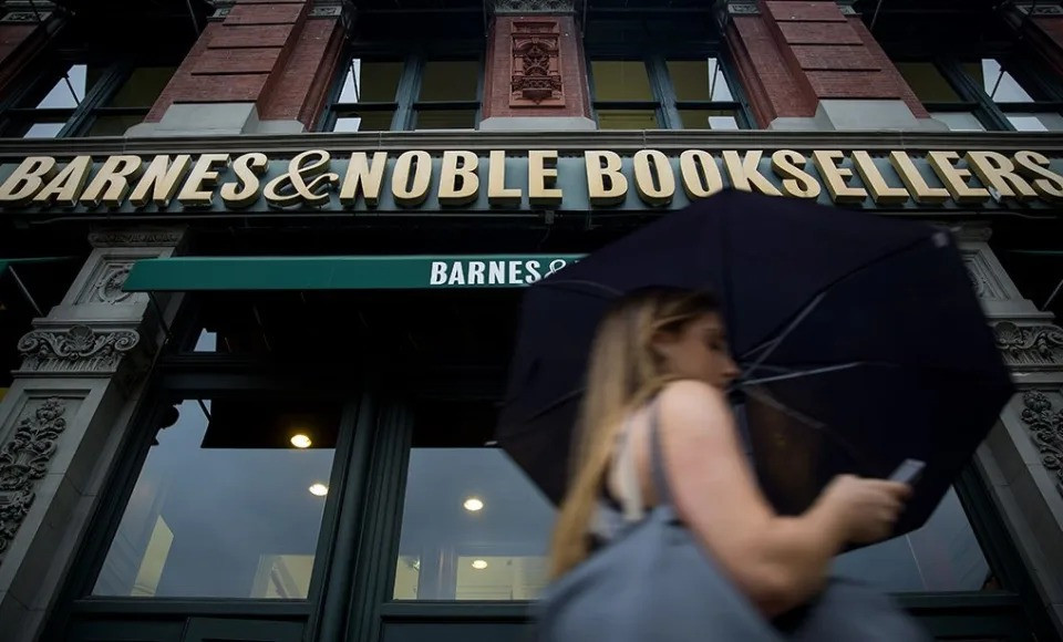 Cửa hàng Barnes & Noble Inc. ở Manhattan. Ảnh: Bloomberg. Cửa hàng Barnes & Noble Inc. ở Manhattan. Ảnh: Bloomberg.