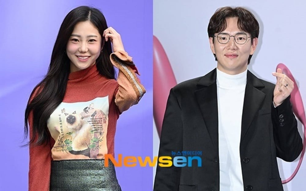 MC Kim Ga Young (trái) và MC Jang Sung Kyu.