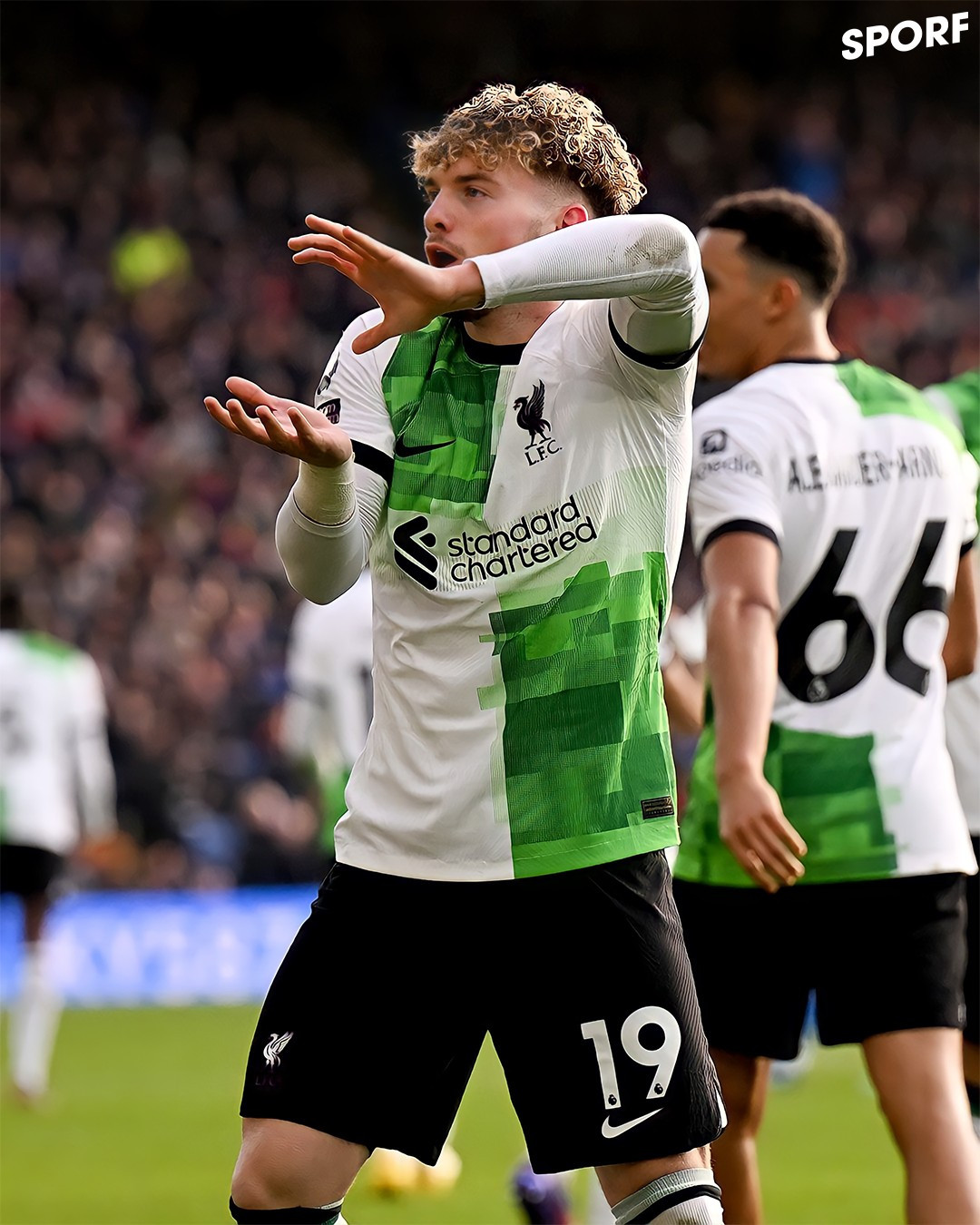 Những động tác trong Dragon Ball trở thành màn ăn mừng của các cầu thủ. Ảnh: Sporf. Những động tác trong Dragon Ball trở thành màn ăn mừng của các cầu thủ. Ảnh: Sporf.