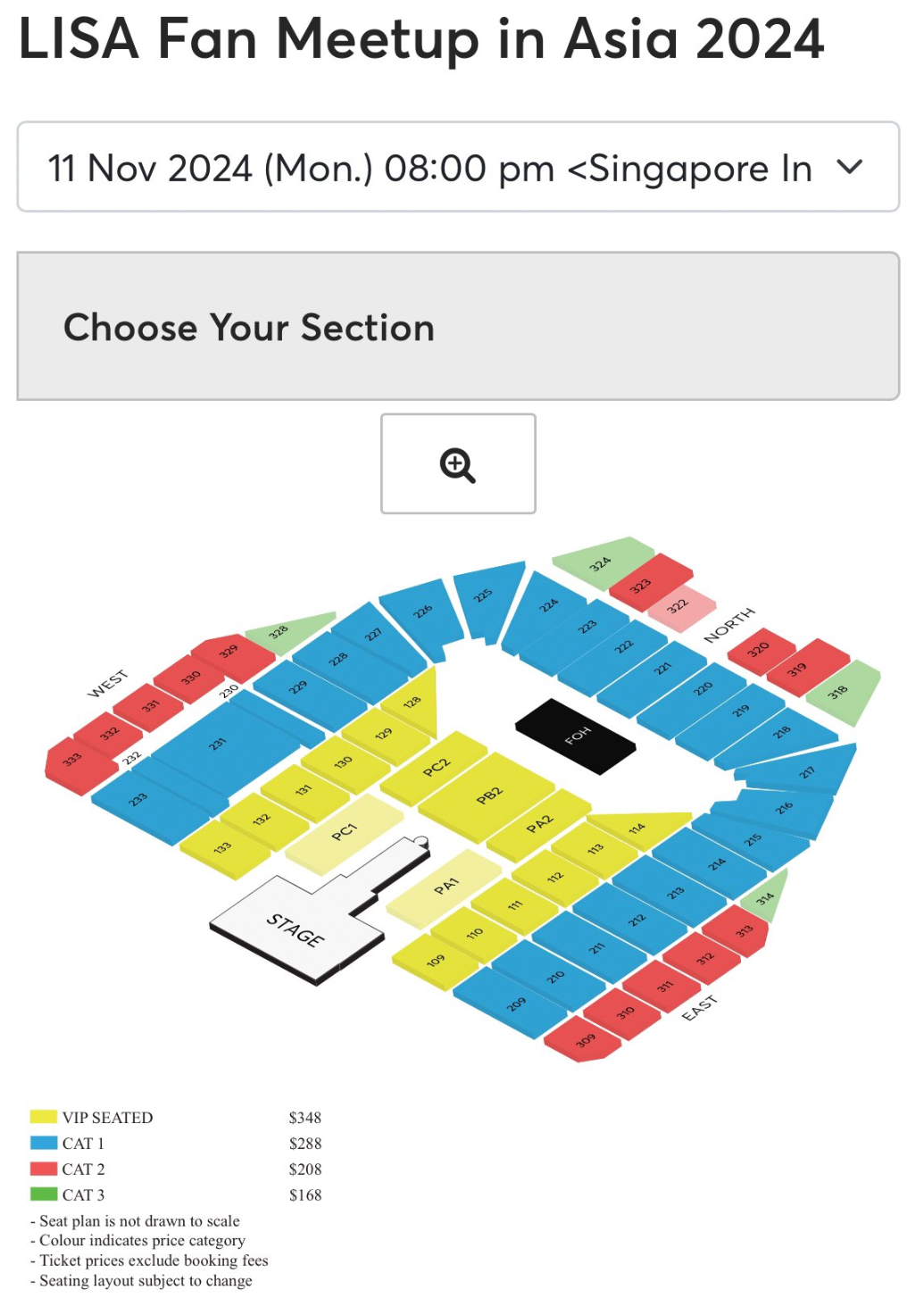 Vé fan meeting của Lisa (BlackPink) tại Singapore, Indonesia chưa bán hết vì quá cao. Vé fan meeting của Lisa (BlackPink) tại Singapore, Indonesia chưa bán hết vì quá cao.
