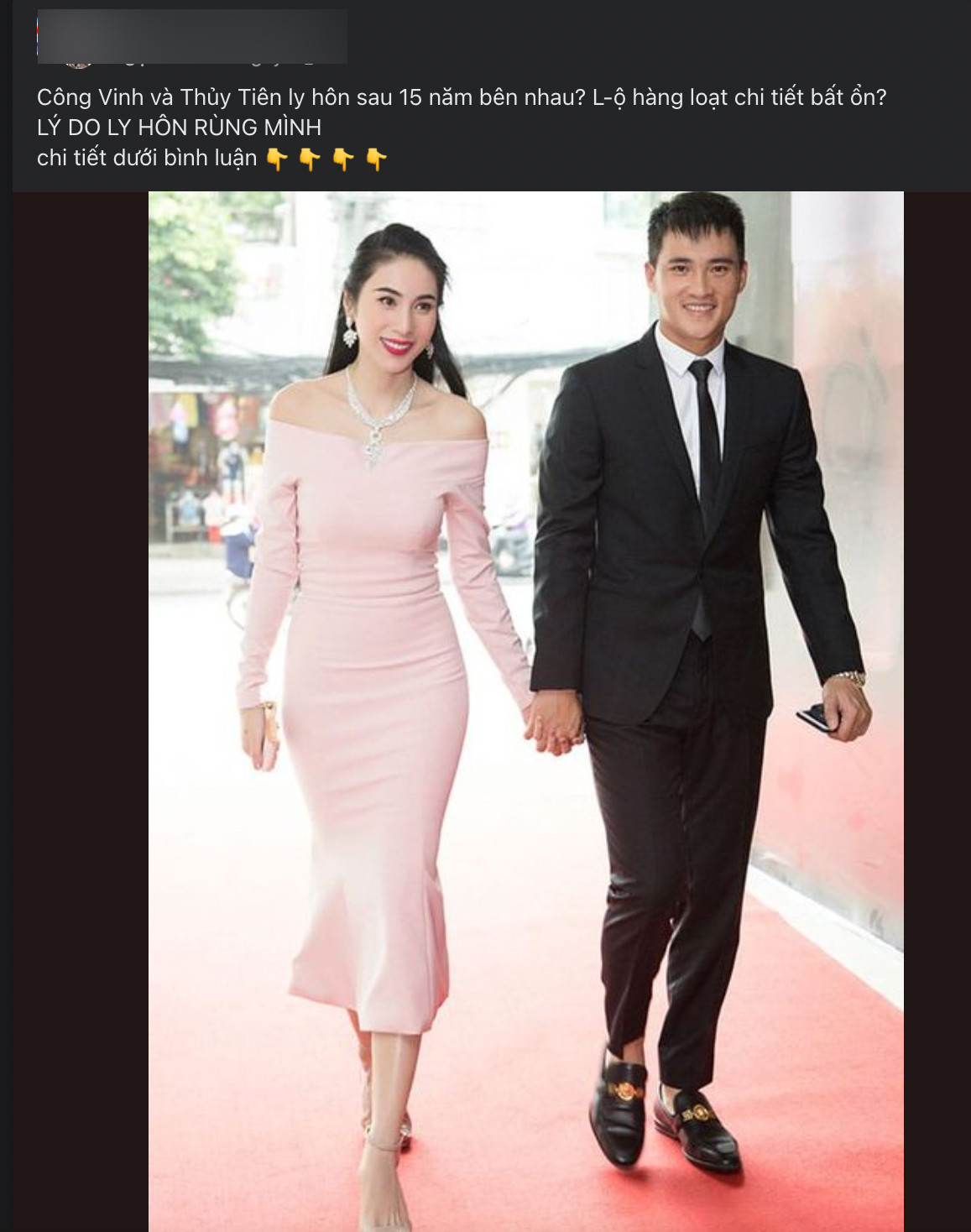 Những ngày qua, nhiều trang tin, hội nhóm dùng hình ảnh vợ chồng Thủy Tiên, mẹ Công Vinh, để tiêu đề gây sốc câu tương tác.