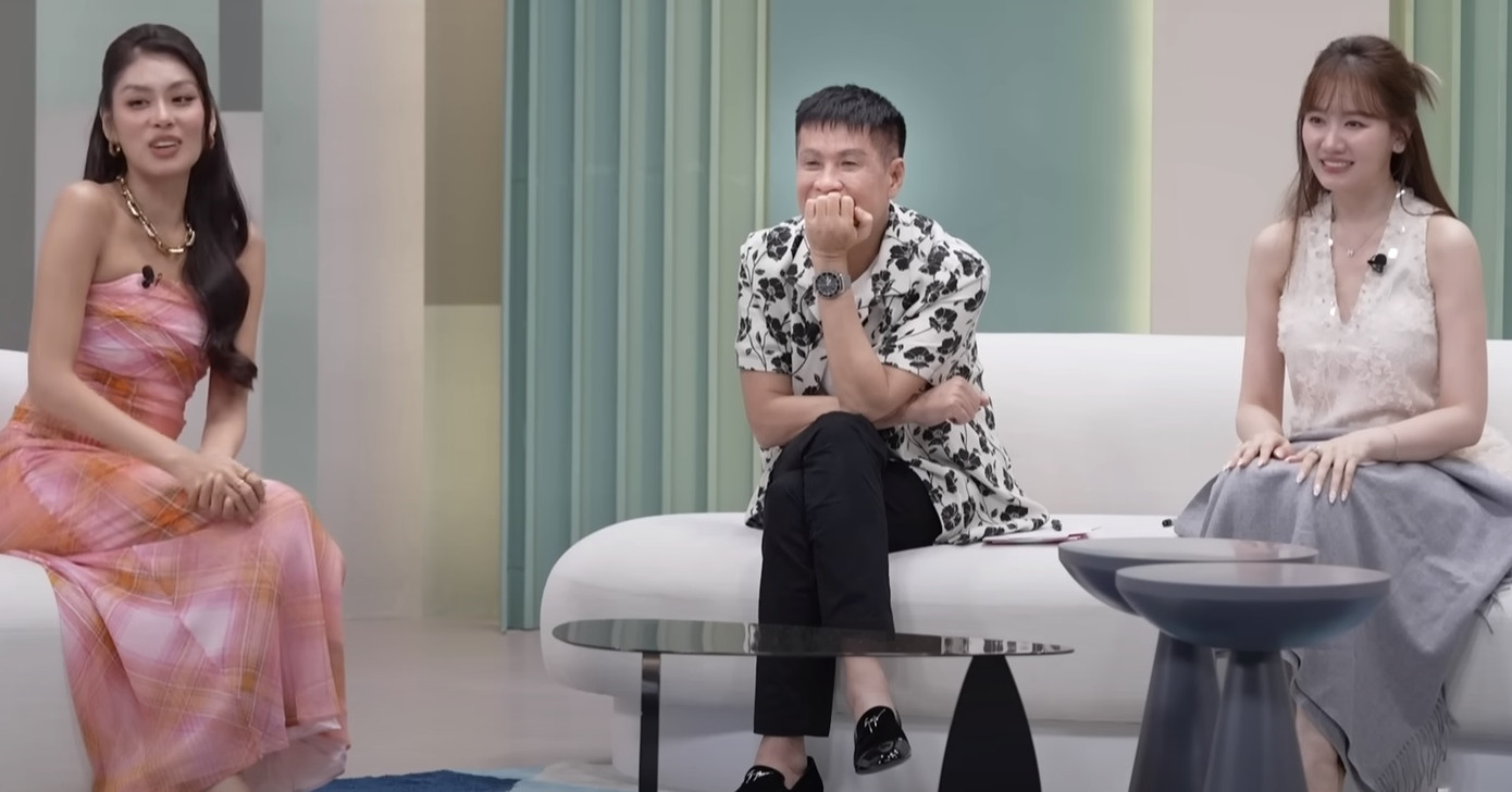 Từ trái sang: Thảo Nhi Lê, Lê Hoàng, Hari Won. Từ trái sang: Thảo Nhi Lê, Lê Hoàng, Hari Won.