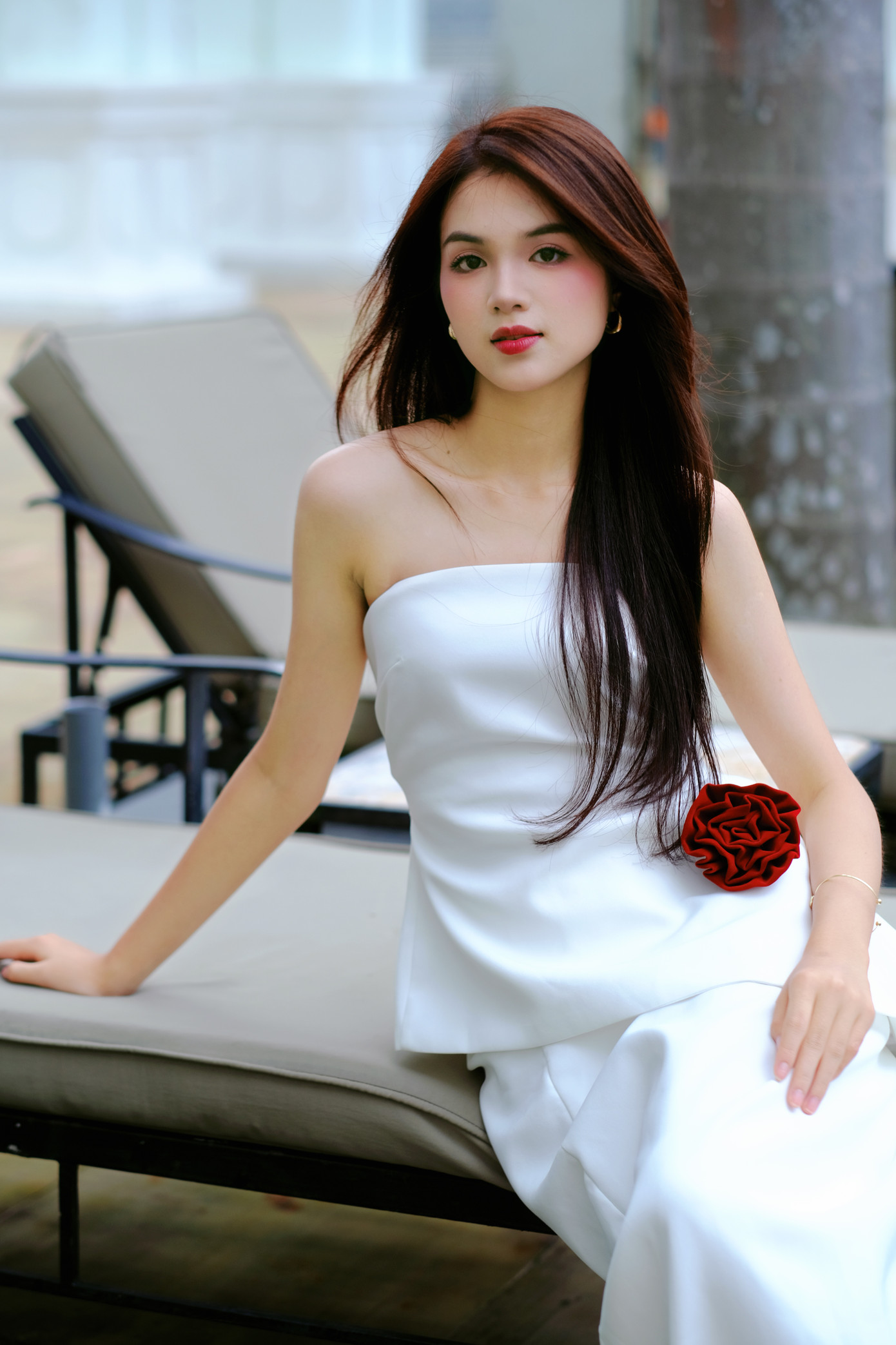 Thí sinh Minh Thu cho biết sau vòng chung khảo tại Hà Nội, cô vui vì những nỗ lực của mình đã được đền đáp bằng kết quả lọt vào top 25 thí sinh của vòng chung kết. Người đẹp tích cực tập luyện về hình thể và trau dồi thêm các kỹ năng chuẩn bị cho đêm thi sắp tới tại TP Huế.