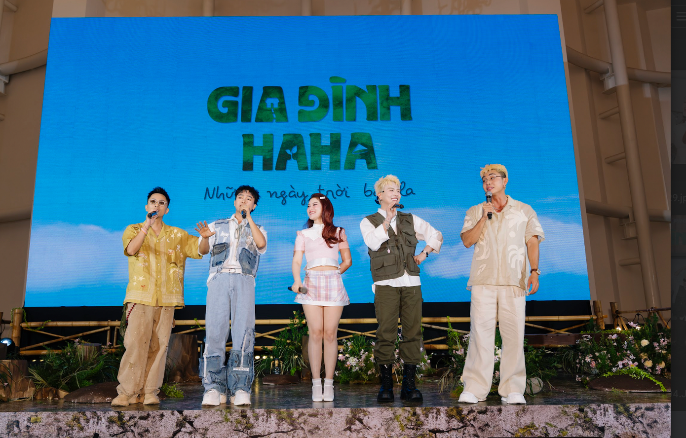 Gia đình Haha ra mắt khán giả, quy tụ dàn anh tài, chị đẹp.