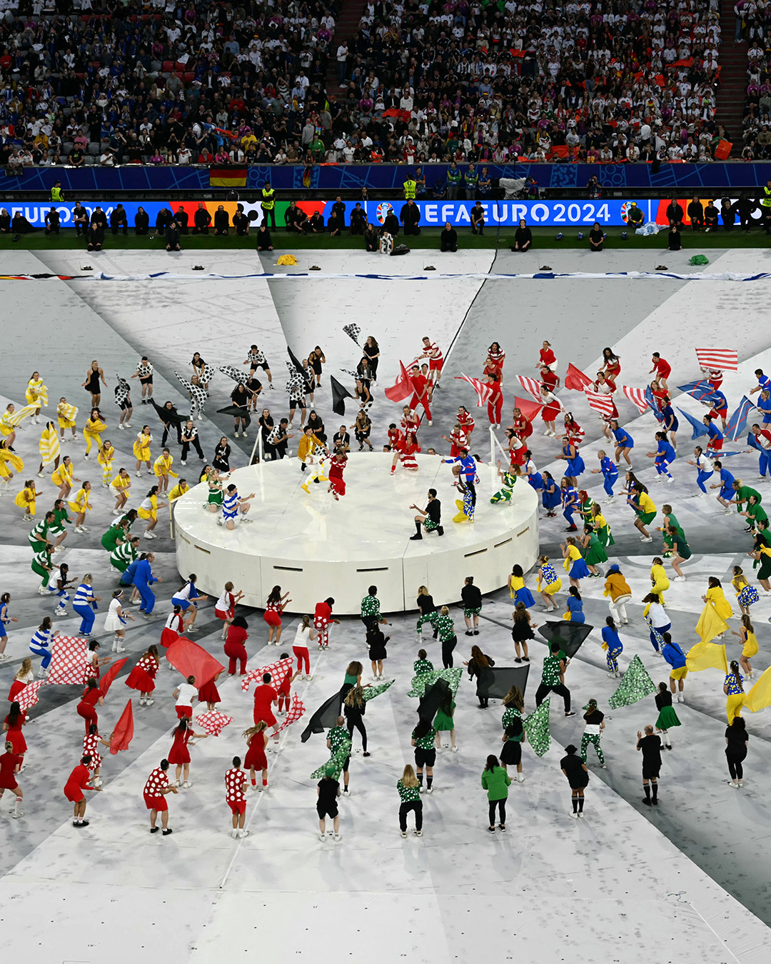 Sân khấu khai mạc Euro 2024 tại Đức. Ảnh: UEFA Euro 2024.