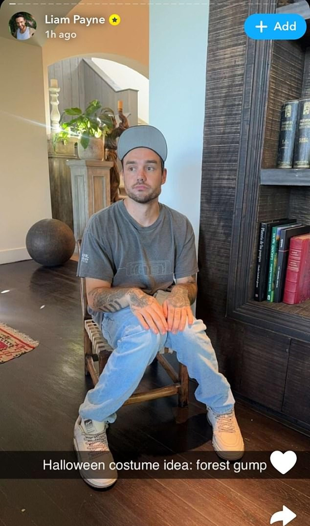 Bài đăng của Liam Payne trên Instagram. Ảnh: Dailymail.