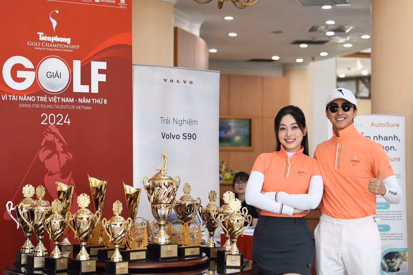 Học cùng thời điểm nhưng Phương Nga khẳng định Bình An chơi tốt hơn cô nhiều. Trước khi đến với giải đấu của Tiền Phong, Bình Anh mới giành được chức vô địch giải nghiệp dư. Á hậu 1 Hoa hậu Việt Nam 2018 kỳ vọng chồng có thể áp dụng bài học kinh nghiệm ra sân và đạt kết quả tốt.