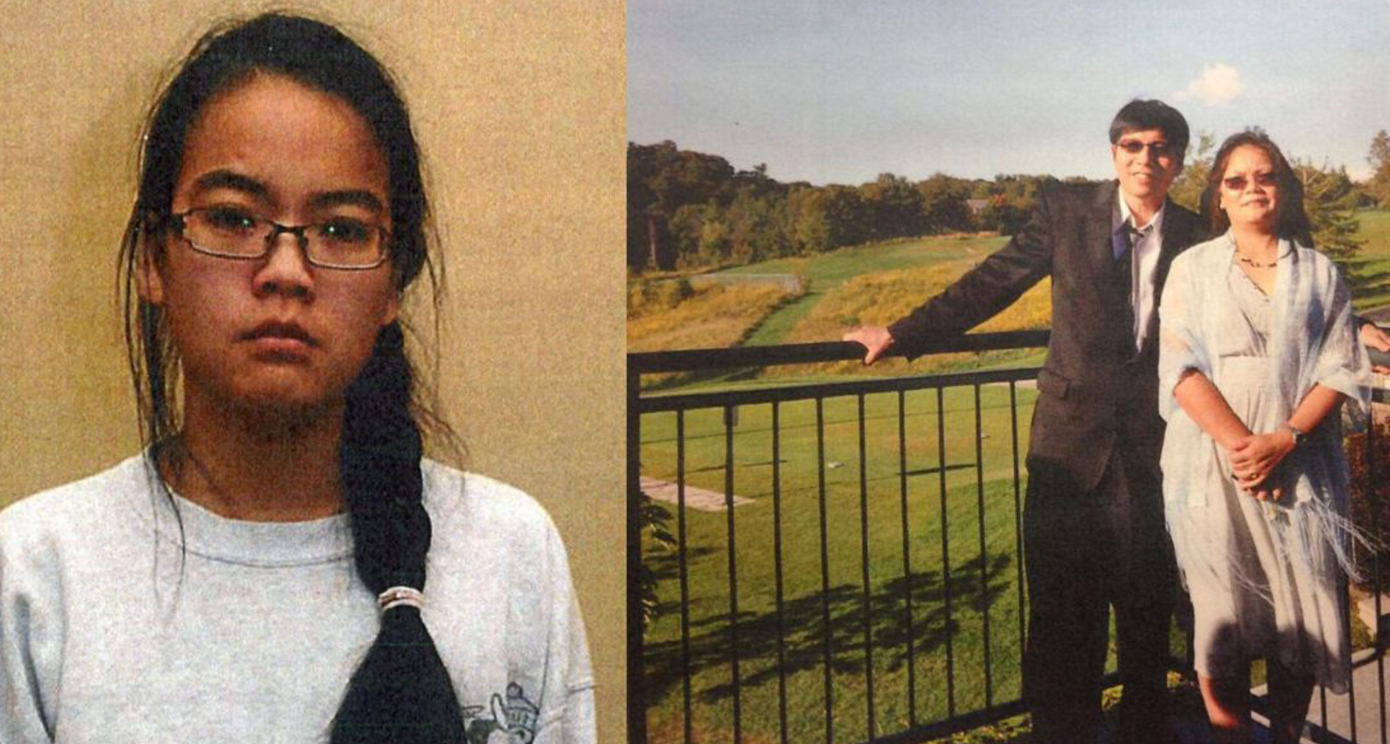 Jennifer (trái) và vợ chồng ông Hann Pan - bà Bích Hà. Ảnh: Toronto Star.