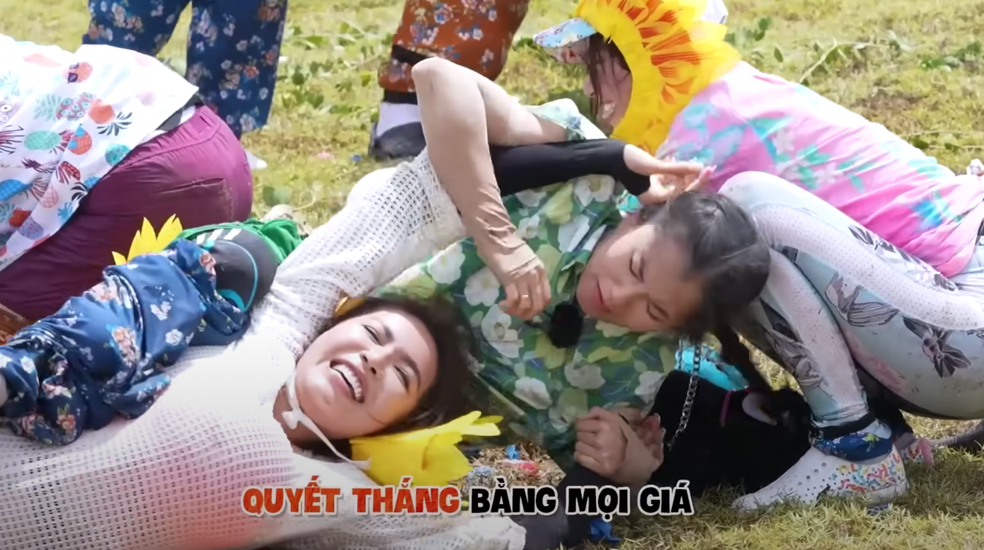 Tập 39 show 2 Ngày 1 Đêm bị chê bạo lực và ồn ào. Ảnh: CMH.