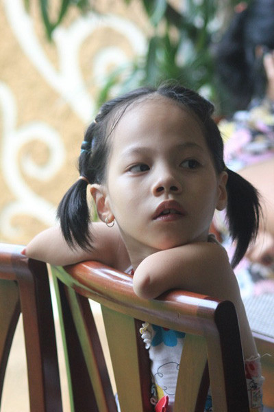 Ước mơ được gặp Nick Vujicic của Linh Chi đã thành hiện thực khi em nhận được tấm vé tới xem chương trình vào tối 23/5 tại sân vận động Mỹ Đình