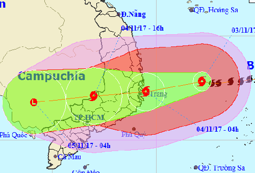 Nhiều người thiệt mạng vì bão Damrey quét qua ảnh 87