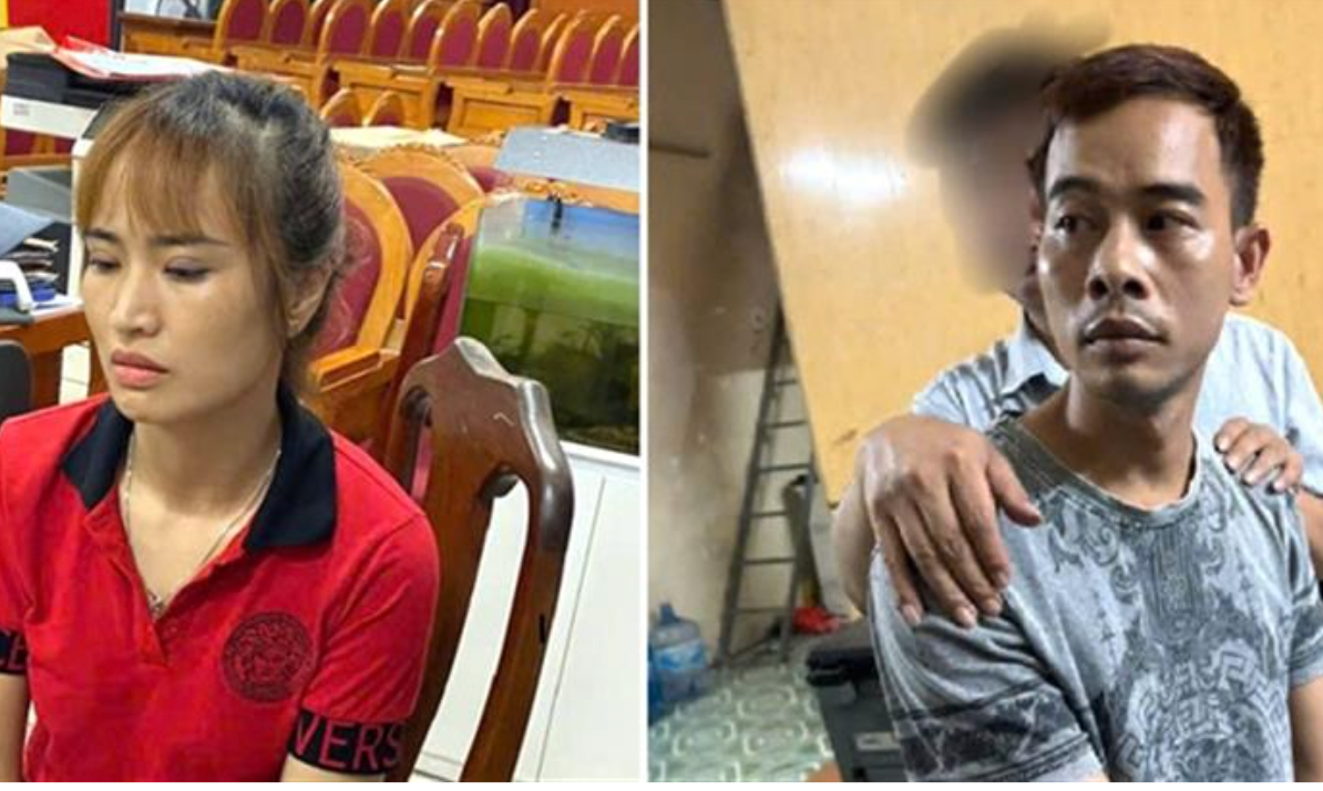 Phan Thị Nguyệt Mai và Lương Văn Dũng.