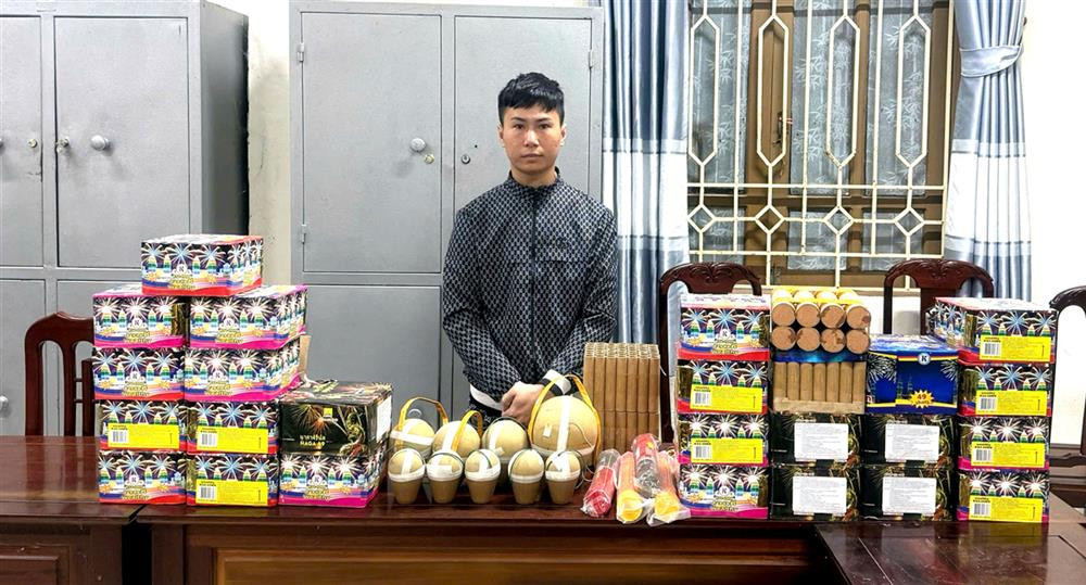 Nguyễn Minh Hiếu và tang vật