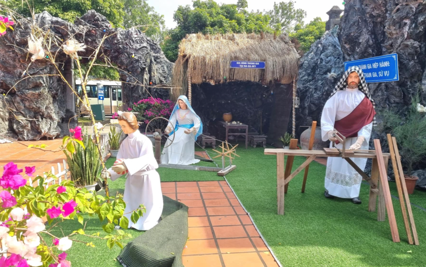 Hoạt cảnh Giáng sinh tại Nhà thờ Phát Diệm.