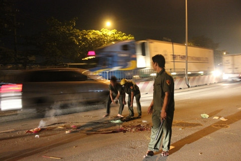 Hiện trường vụ tai nạn