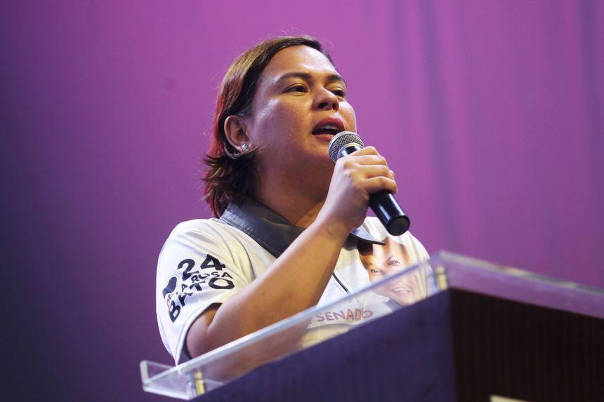 Bà Sara Duterte-Carpio. Ảnh: Reuters Bà Sara Duterte-Carpio. Ảnh: Reuters