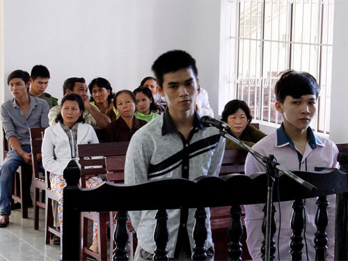 Phương và Trúc bị TAND huyện Ninh Phước xét xử ngày 8/11