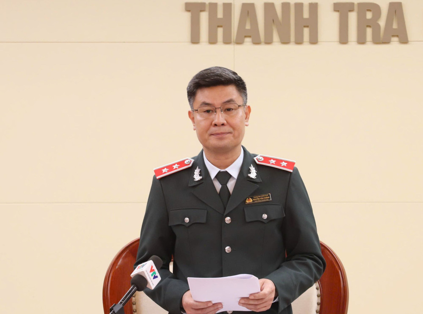 Phó Tổng Thanh tra Chính phủ Nguyễn Văn Cường.