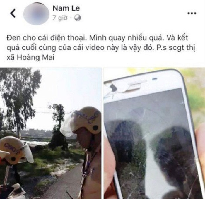Hai thanh niên bị phạt 15 triệu đồng vì xúc phạm CSGT trên Facebook ảnh 1