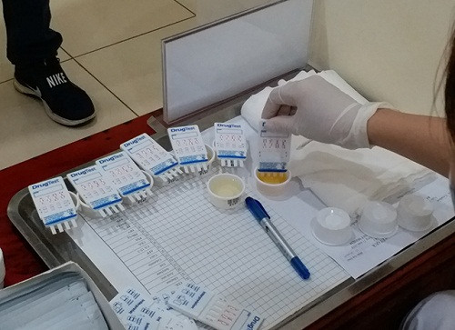 Nghệ An: Phát hiện 10 tài xế dương tính với ma túy ảnh 1