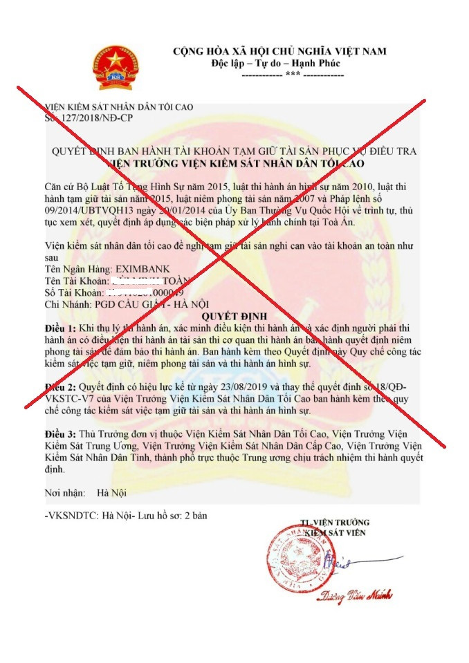 Giấy triệu tập, lệnh bắt giả ồ ạt xuất hiện ở Nghệ An: Những cú lừa ngoạn mục ảnh 2