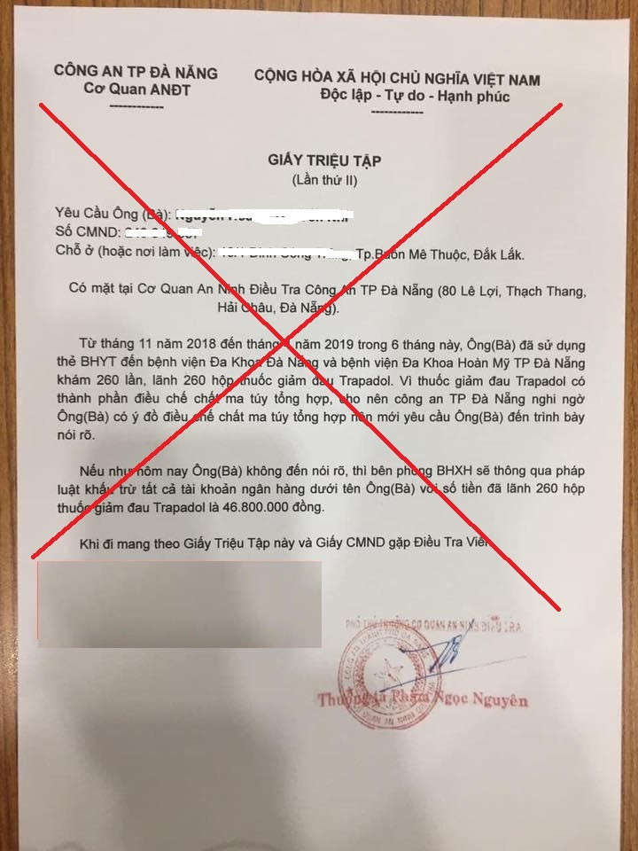Giấy triệu tập, lệnh bắt giả ồ ạt xuất hiện ở Nghệ An: Những cú lừa ngoạn mục ảnh 1