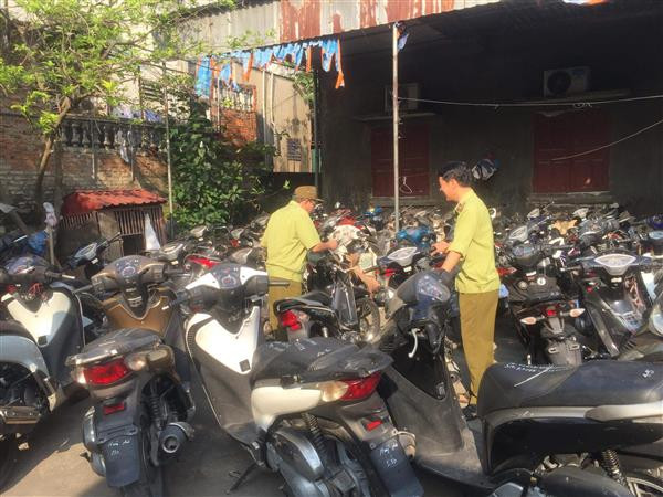Phát hiện lượng lớn xe SH, Exiter, Liberty... vô chủ ảnh 1