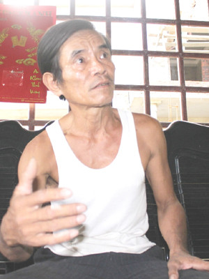 Ông Liên kể lại chuyện trúng đậm kỳ nam tháng 7-2001