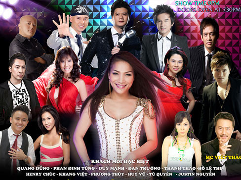 Danh sách khách mời sẽ có thay đổi theo từng đêm diễn nhưng có một điểm chung là những nghệ sĩ đó đều là những người bạn gắn bó với Hồng Ngọc như Quang Dũng , Bằng Kiều, Minh Tuyết, Phan Đinh Tùng, Đan Trường, Thanh Thảo, Duy Mạnh, Hồ Lệ Thu, Henry Chúc, Khang Việt, Tú Quyên, Huy Vũ, Justin Nguyễn, Phương Thuỳ