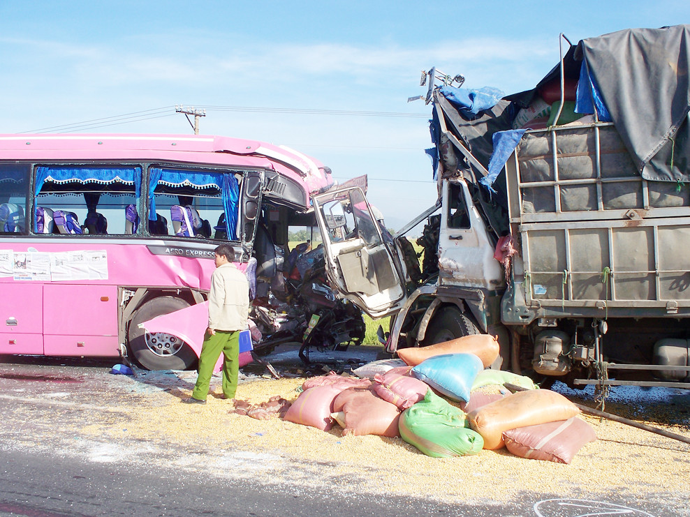 Hiện trường vụ tai nạn