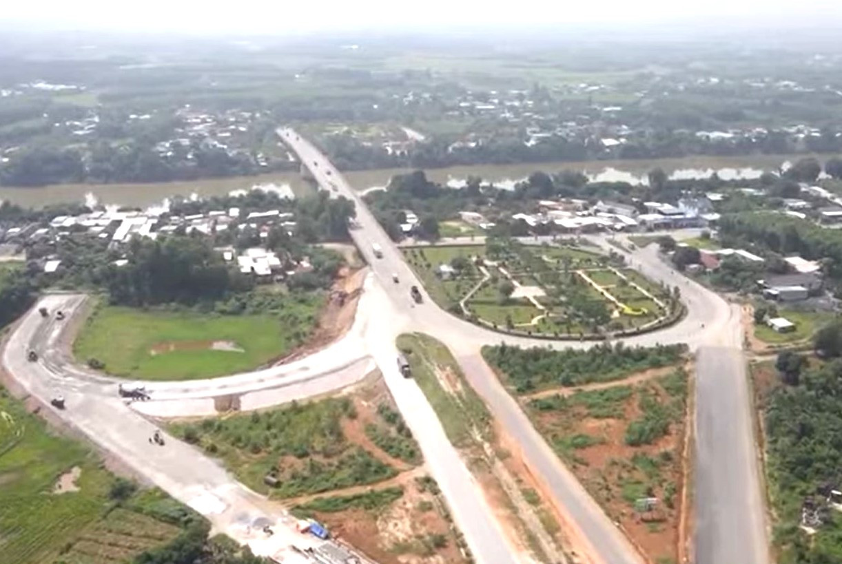 Đường Vành đai 4 TPHCM điểm đầu từ cầu Thủ Biên (huyện Bắc Tân Uyên, Bình Dương)