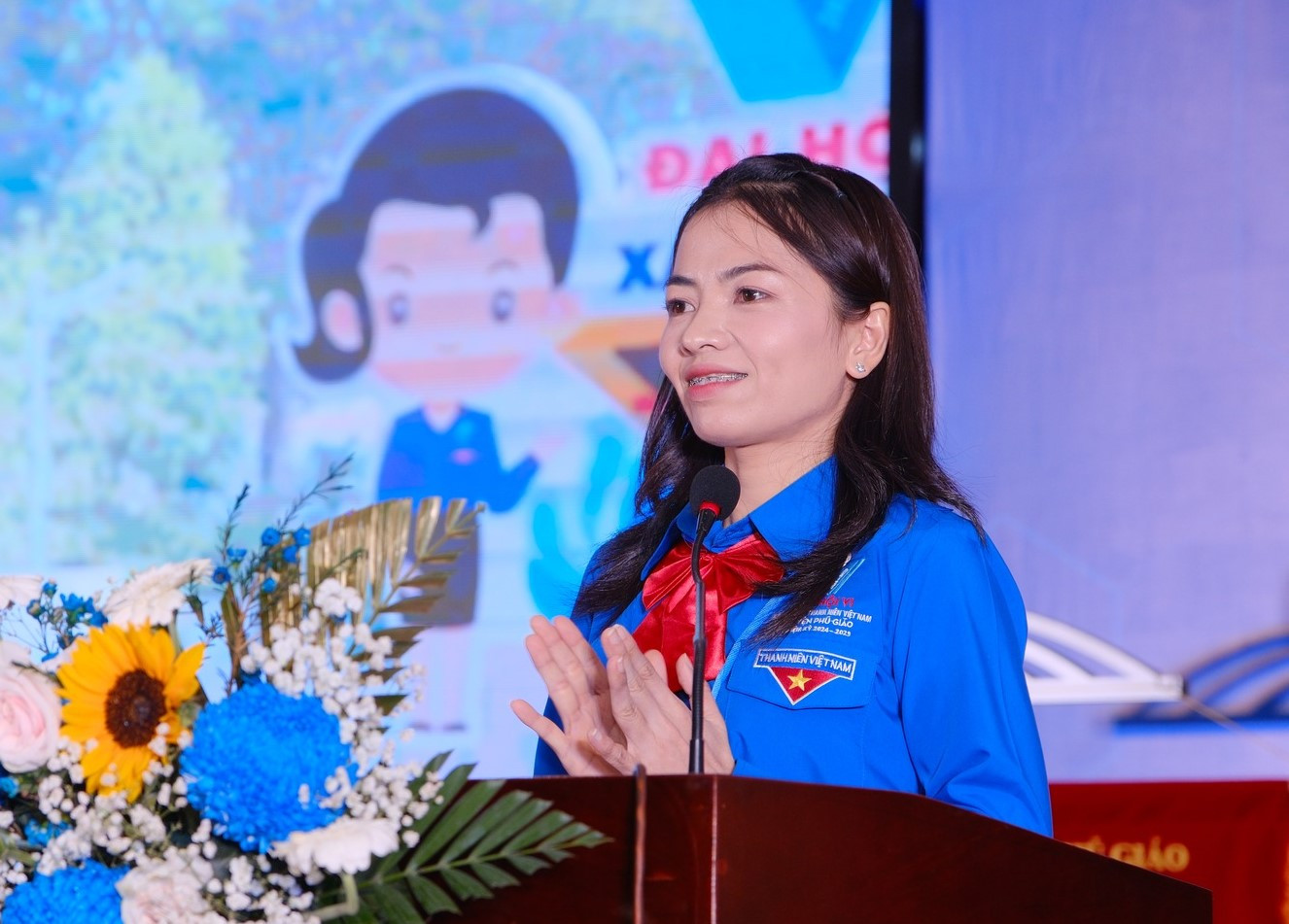 Chị Nguyễn Thị Minh Hằng tái cử chức danh Chủ tịch Hội LHTN Việt Nam huyện Phú Giáo, nhiệm kỳ 2024 - 2029.