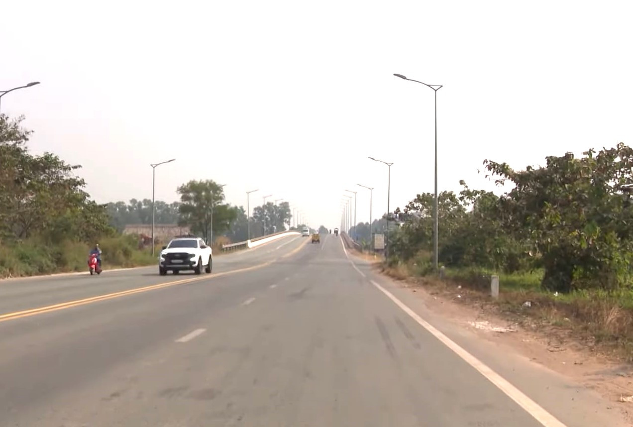 Đường Vành đai 4 TPHCM điểm cuối tại cầu Phú Thuận (TX Bến Cát, Bình Dương)