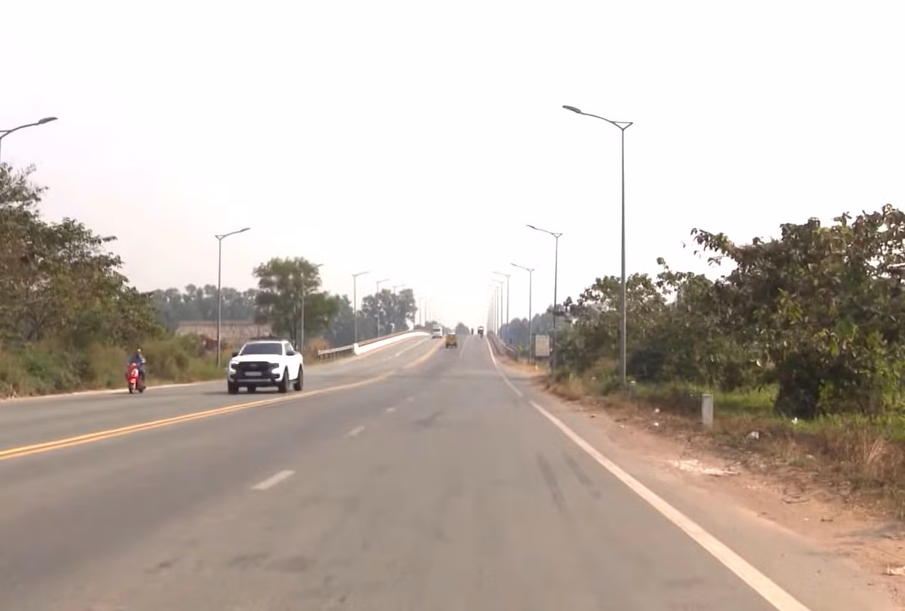 Đường Vành đai 4 TPHCM điểm cuối tại cầu Phú Thuận (TX Bến Cát, Bình Dương)