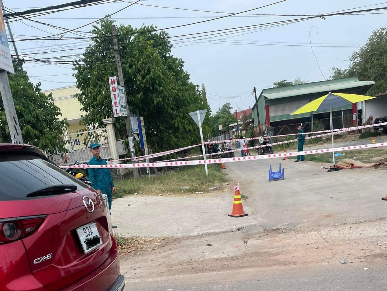 Hiện trường vụ án mạng