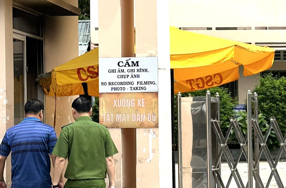 Trụ sở Công an thành phố Thủ Dầu Một nơi xảy ra vụ việc Trụ sở Công an thành phố Thủ Dầu Một nơi xảy ra vụ việc