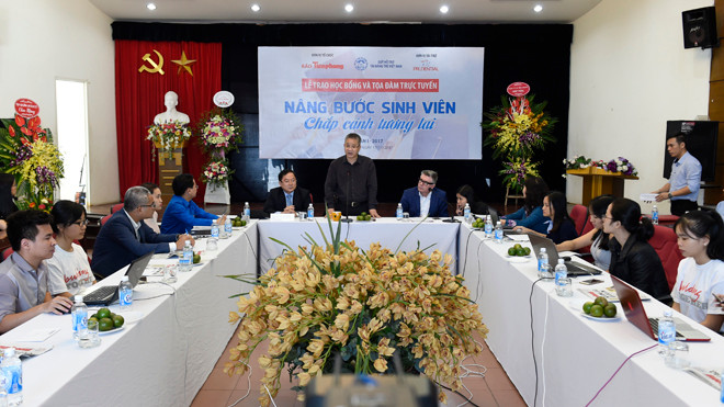 Tọa đàm trực tuyến: “Nâng bước sinh viên- Chắp cánh tương lai” ảnh 13