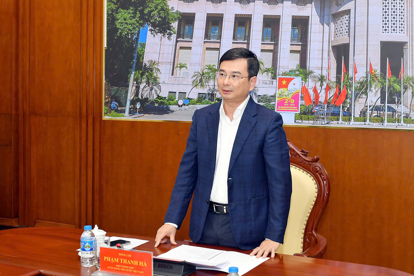 Phó Thống đốc Ngân hàng Nhà nước Phạm Thanh Hà. Phó Thống đốc Ngân hàng Nhà nước Phạm Thanh Hà.