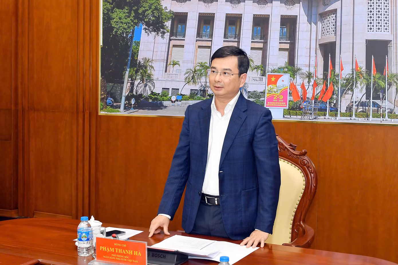 Phó Thống đốc Ngân hàng Nhà nước Phạm Thanh Hà.