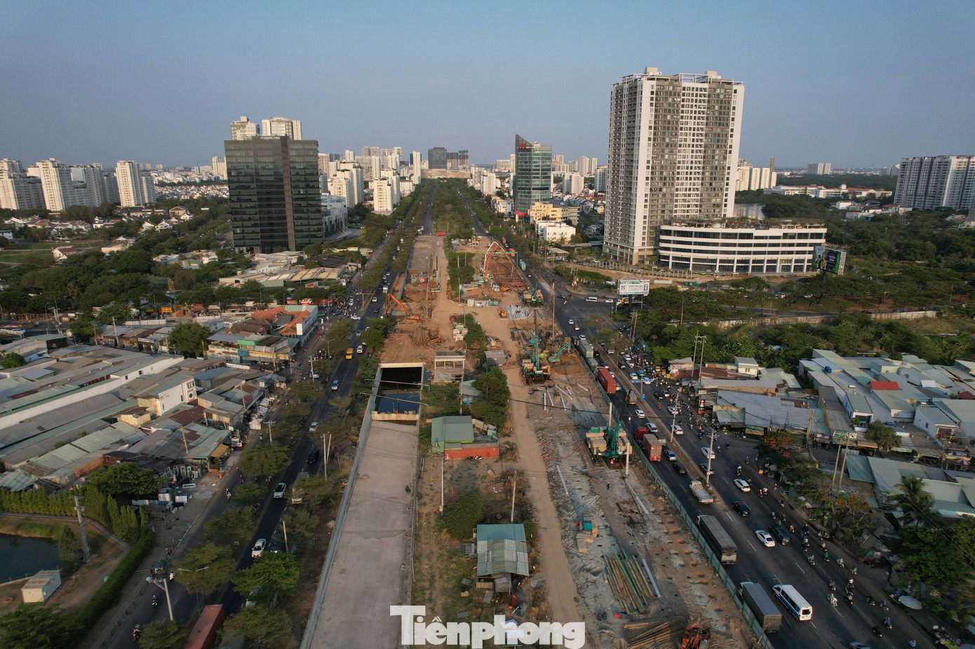 Dự án hầm chui nút giao Nguyễn Văn Linh - Nguyễn Hữu Thọ (quận 7) có tổng mức đầu tư 830 tỷ đồng.