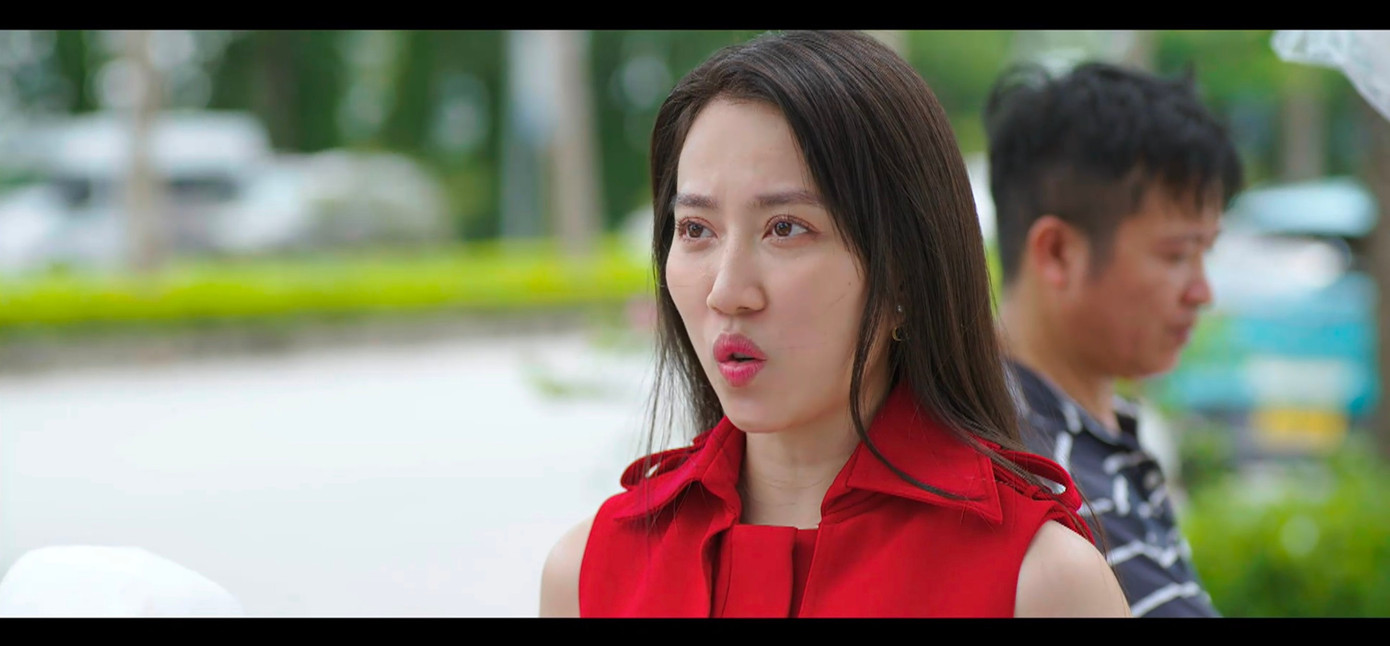 Tạo hình của Huỳnh Hồng Loan trong phim Sao Kim bắn tim sao Hỏa.