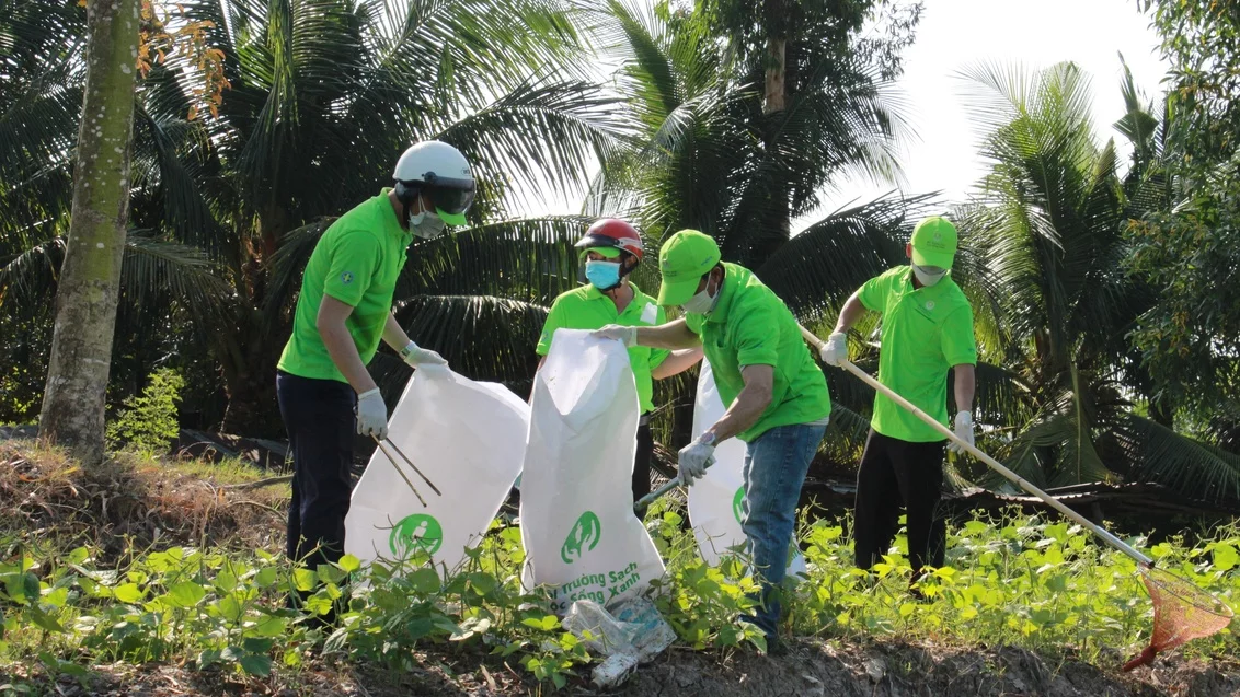 Chiến dịch Môi trường sạch - Cuộc sống xanh do Syngenta phát động ở các tỉnh ĐBSCL năm 2021