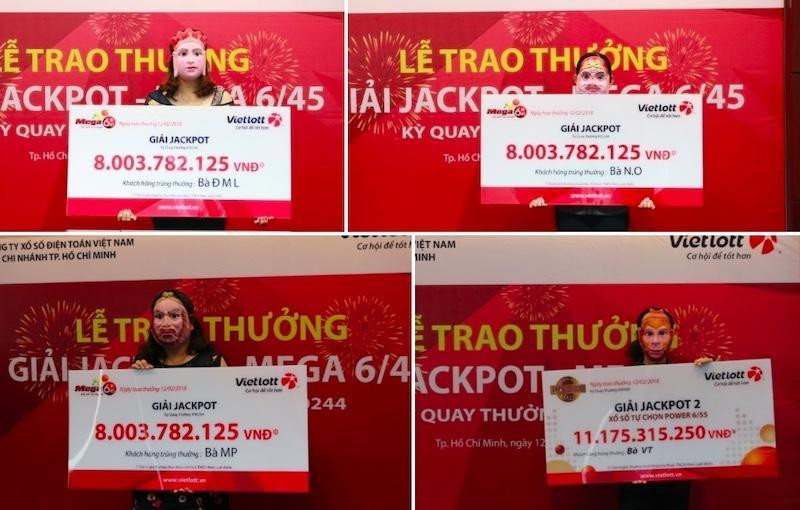 Hình ảnh một số tỉ phú Vietlott xuất hiện ngay dịp Tết Nguyên đán. Hình ảnh một số tỉ phú Vietlott xuất hiện ngay dịp Tết Nguyên đán.