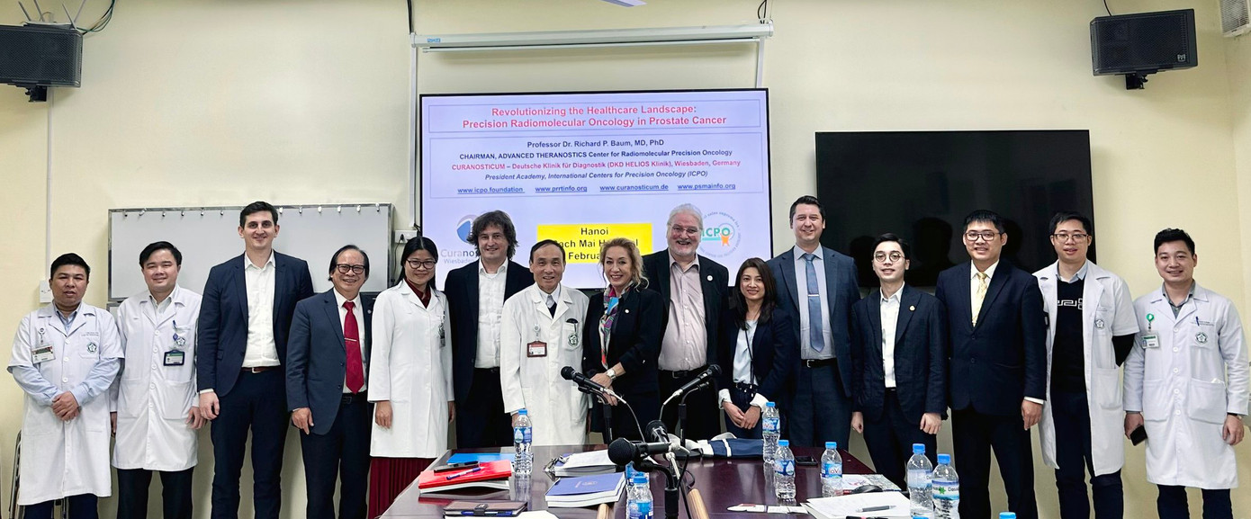 Làm việc với Trung tâm y học hạt nhân và ung bướu - bệnh viện Bạch Mai