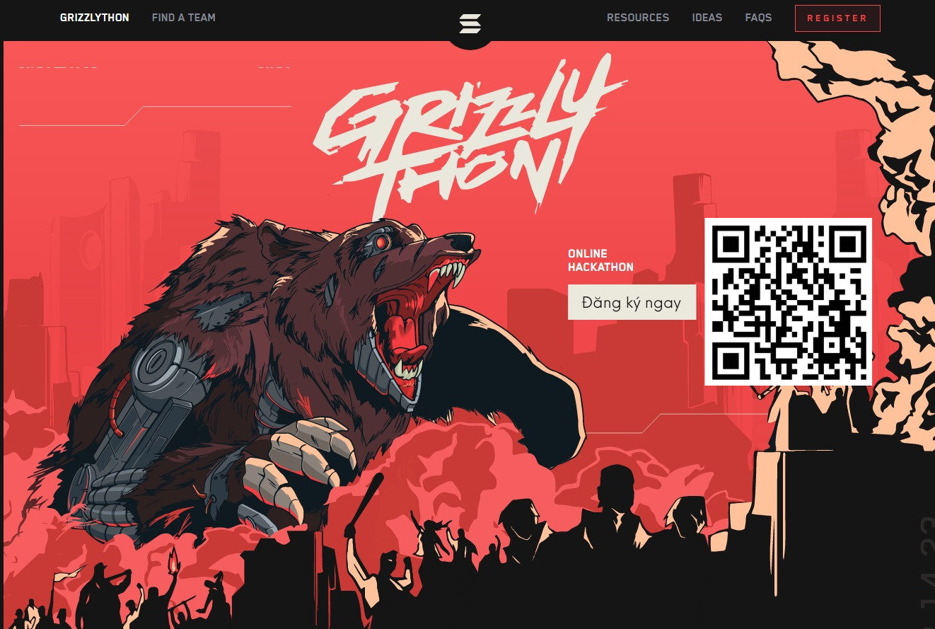 Grizzlython là một sân chơi đầy tiềm năng cho các bạn trẻ tại Việt Nam vươn ra thị trường quốc tế.