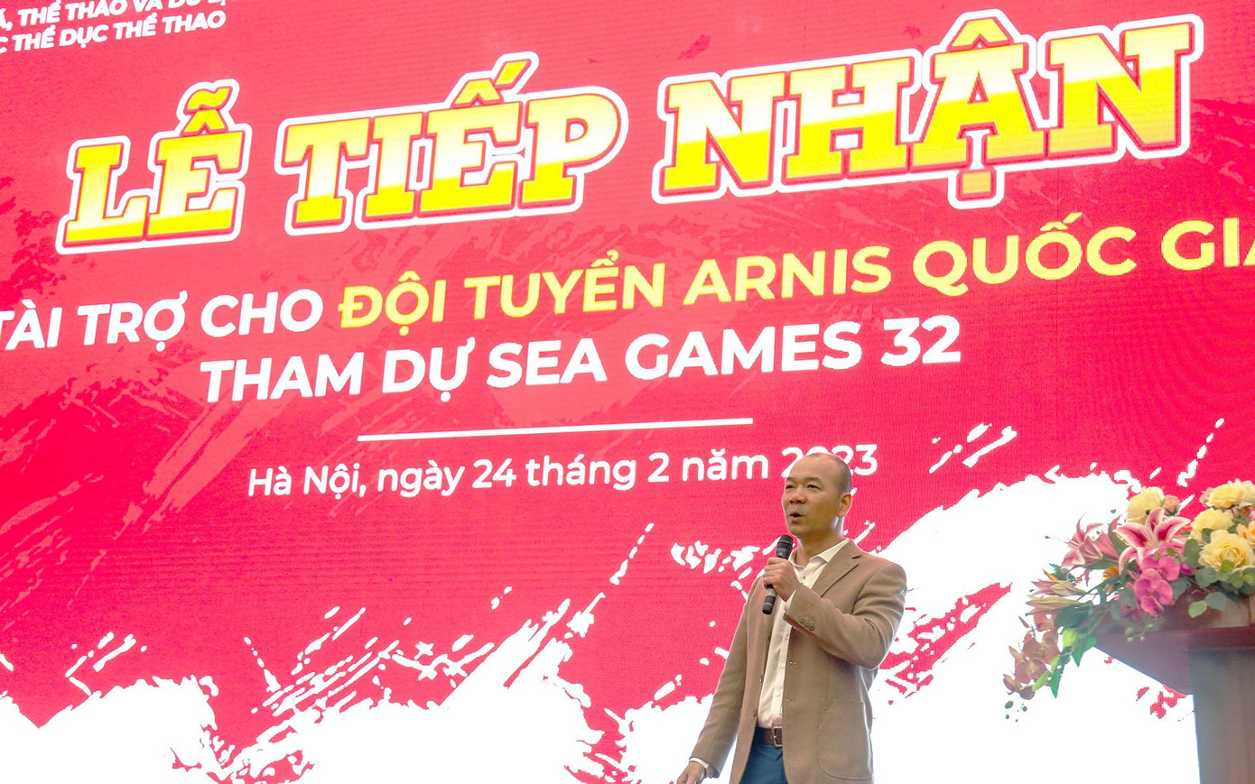 Ông Hoàng Quốc Vinh - Vụ trưởng Vụ Thể thao thành tích cao 1. Ông Hoàng Quốc Vinh - Vụ trưởng Vụ Thể thao thành tích cao 1.