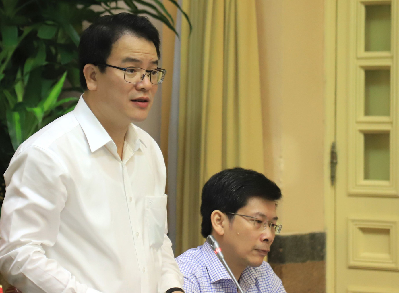 Thứ trưởng Bộ KH&amp;ĐT Trần Quốc Phương.