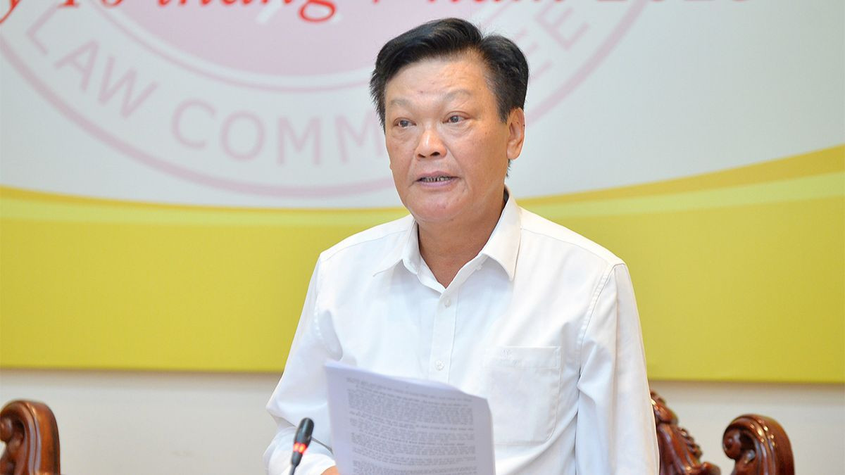 Thứ trưởng Bộ Nội vụ Nguyễn Duy Thăng. Ảnh QH